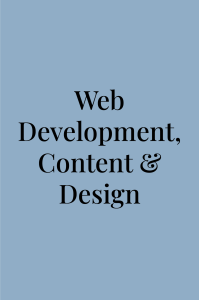 Web Development, Content & Design